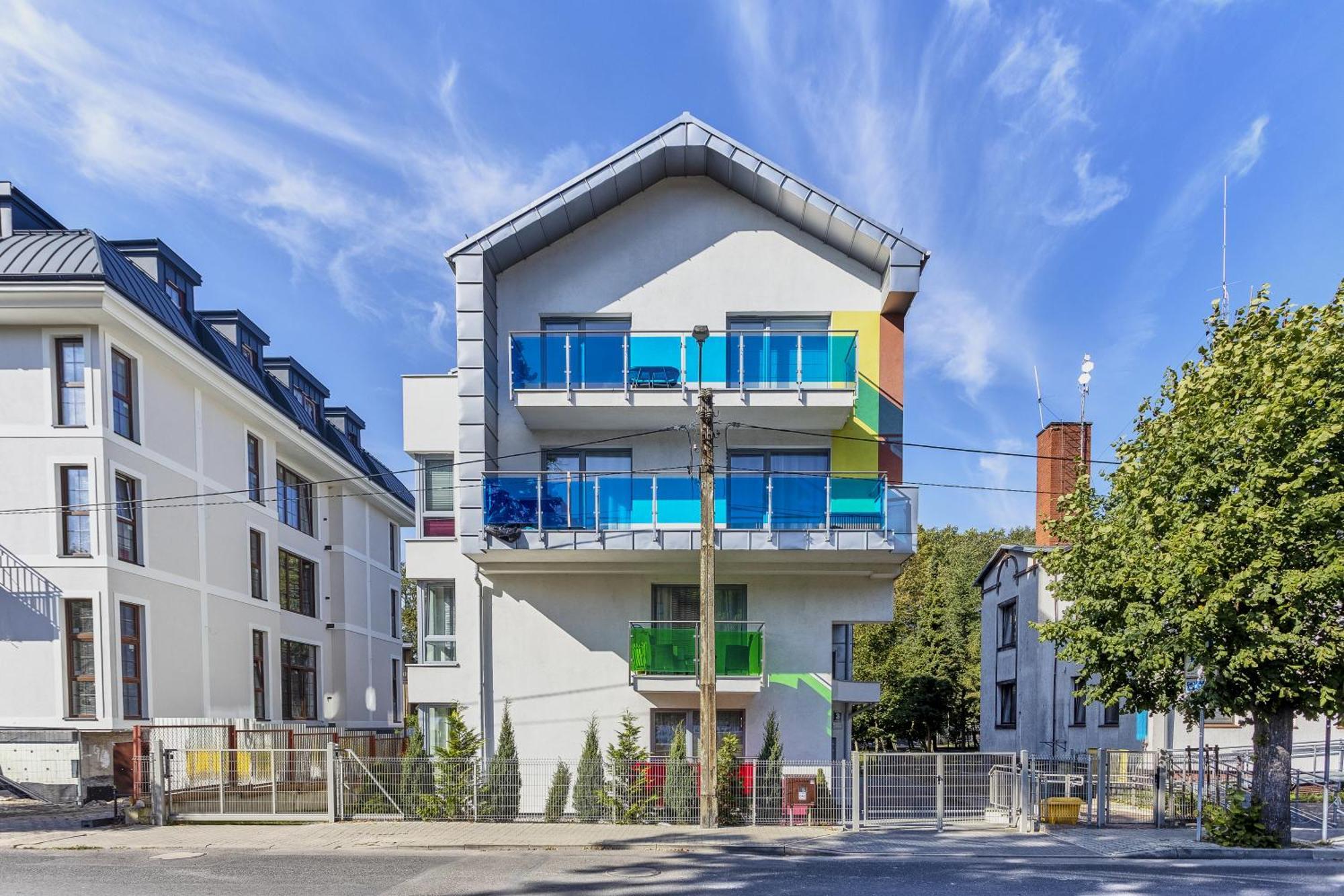 Kolorowe Balkony By Baltic Home Misdroy Exterior foto